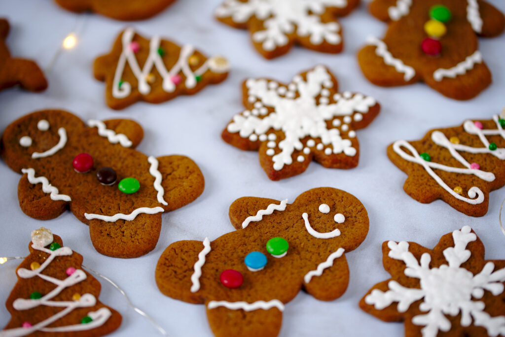 picture of Holiday gingerbread cookies