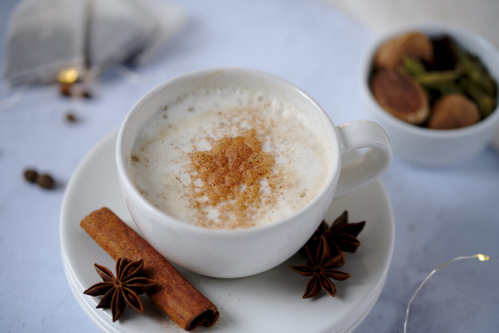 picture of cup of homemade chai concentrate