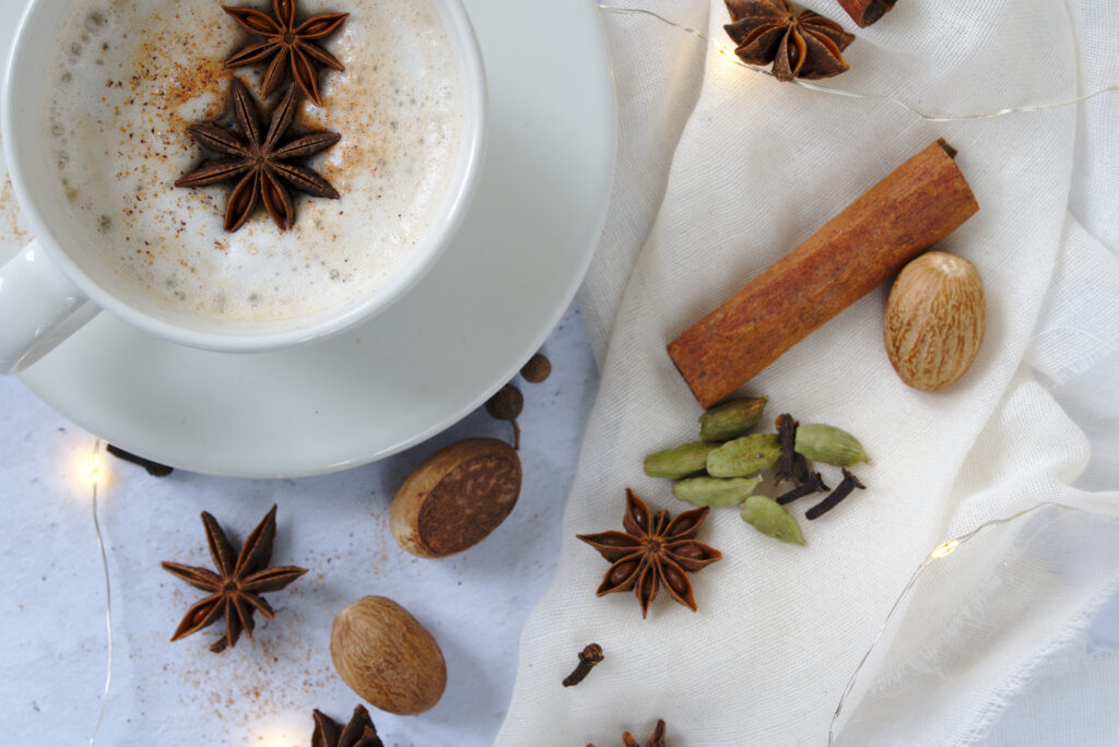 picture of cup of homemade chai concentrate