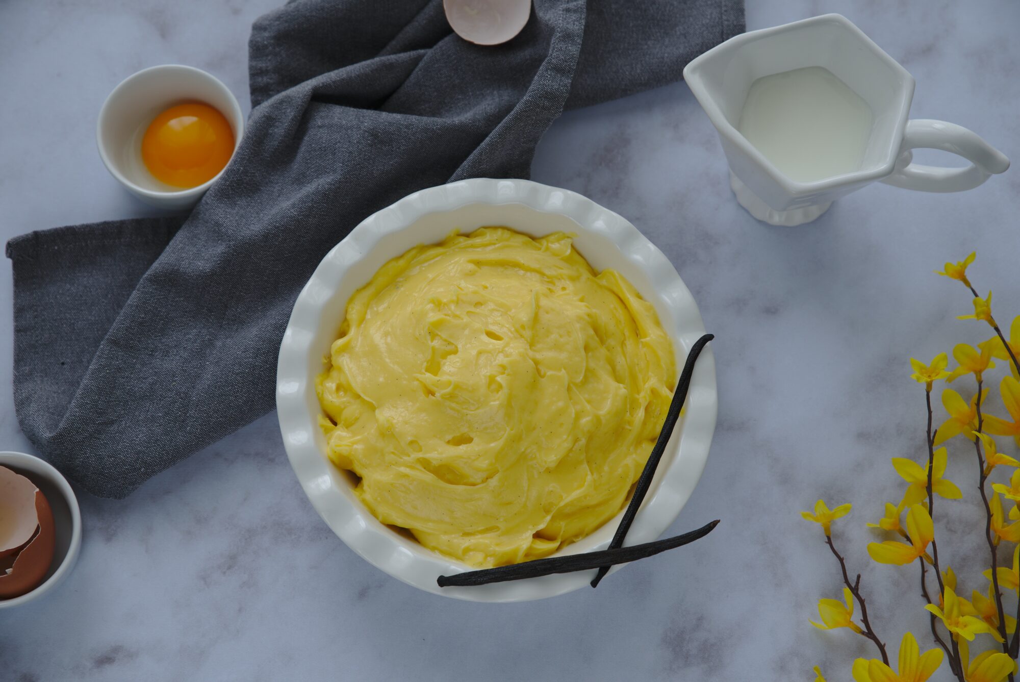 Crème Pâtissière - French Pastry Cream - My Secret Confections