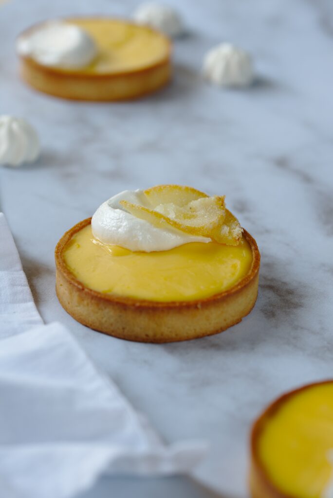Picture of classic french lemon tart