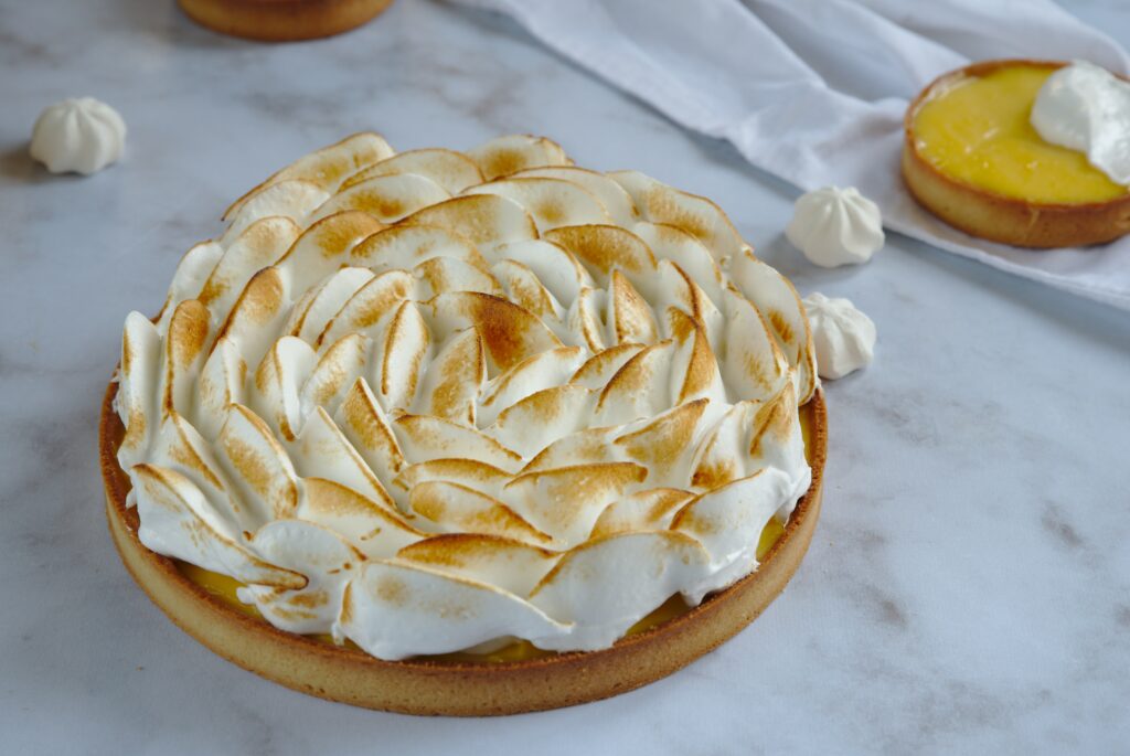 Picture of classic french lemon tart