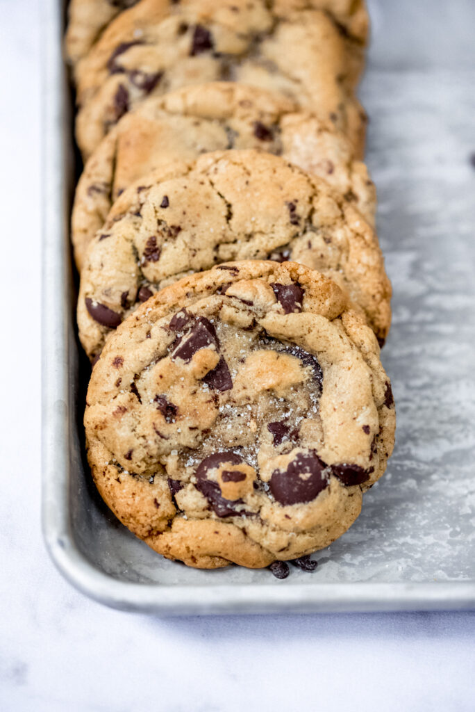 Sourdough Chocolate Chip Cookies - My Secret Confections - Cookies