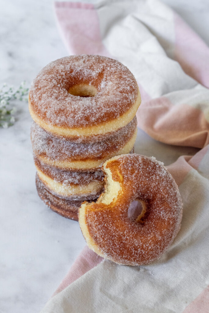 Picture of sugar tossed doughnuts